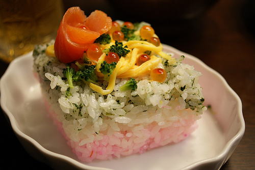 菱餅型お寿司