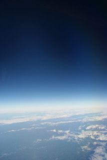 上空高く