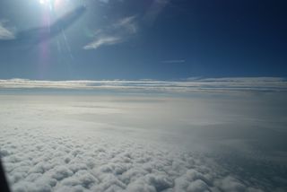 In air
