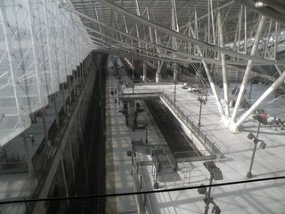 Train station in CDG