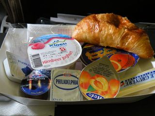 Swiss air breakfast