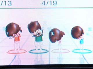 Wii fit (sleeping)